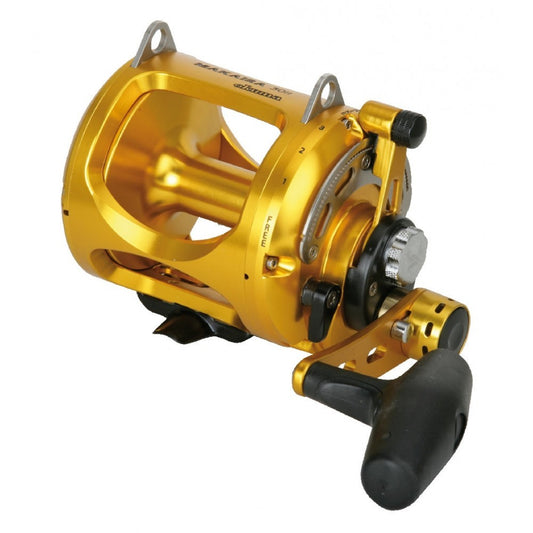 OKUMA MAKAIRA LEVER DRAG REEL GOLD