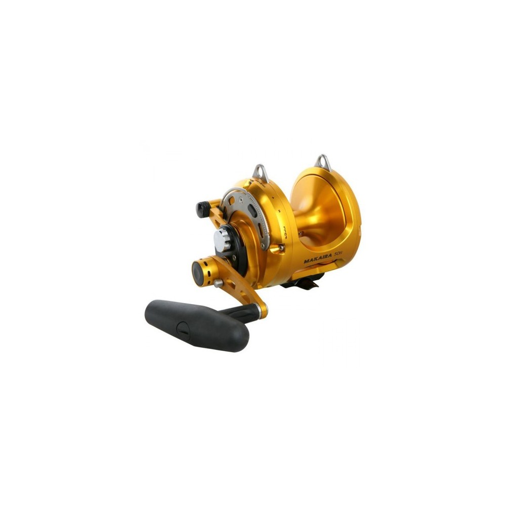 OKUMA MAKAIRA LEVER DRAG REEL GOLD