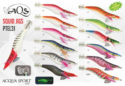 SQUID JIGS PTEL31 AQS