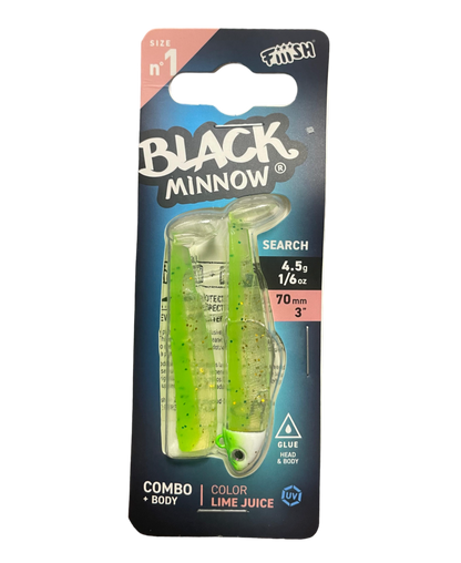 FIIISH BLACK MINNOW 140 & 110