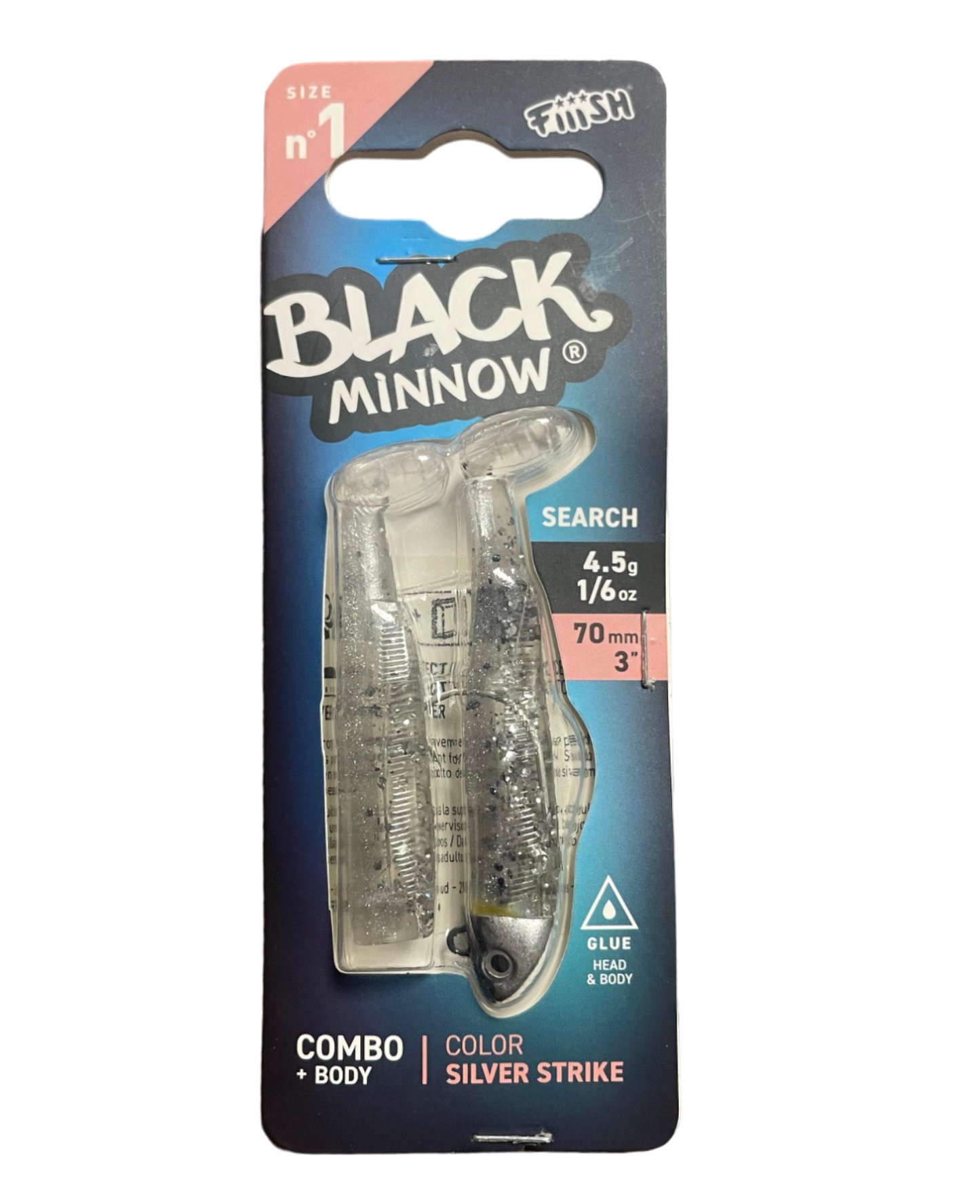 FIIISH BLACK MINNOW 140 & 110