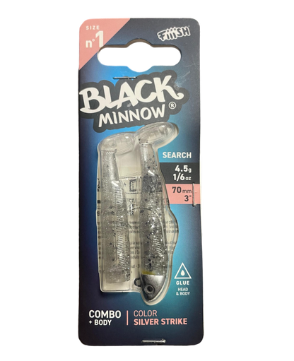 FIIISH BLACK MINNOW 90 & 70