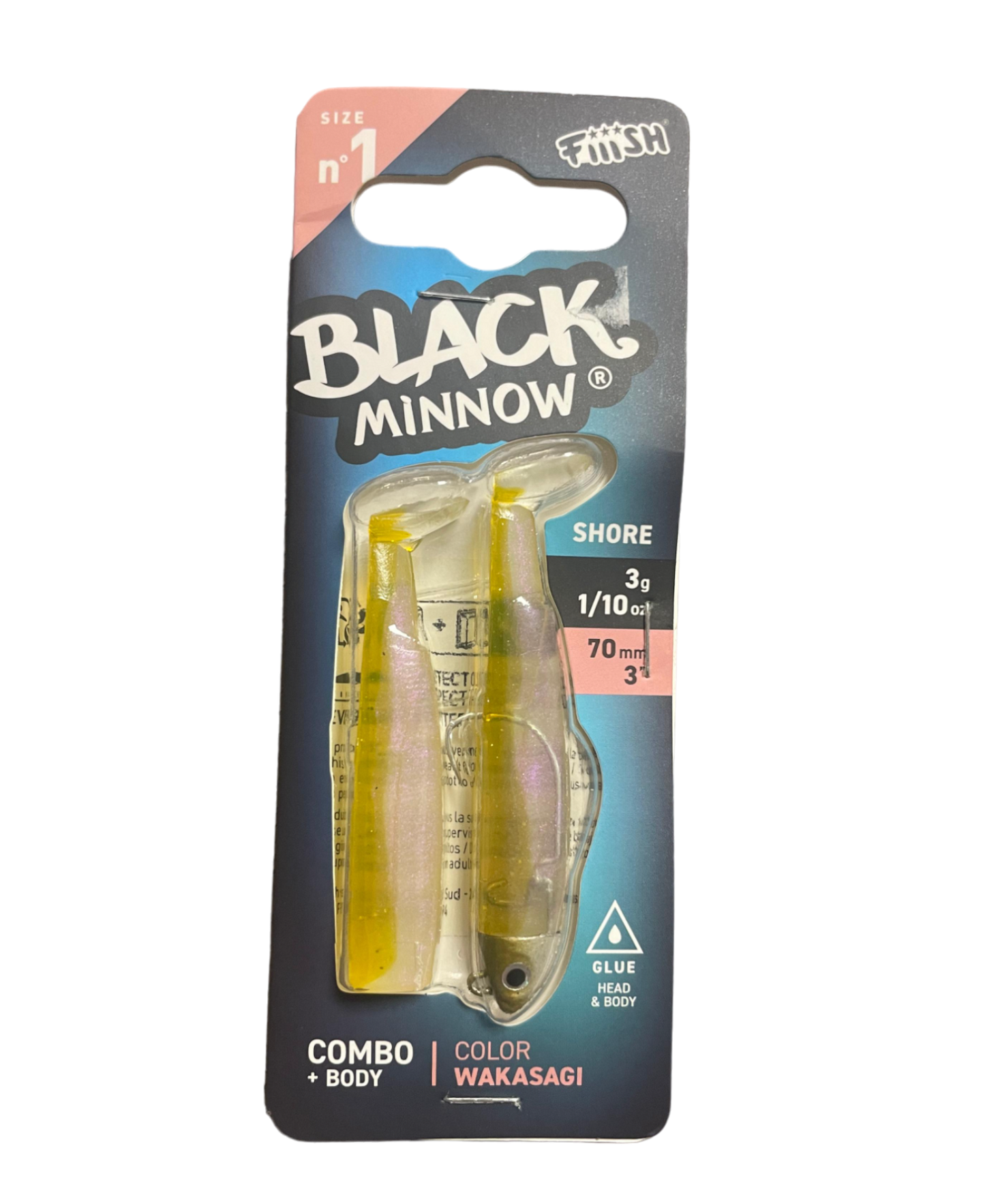 FIIISH BLACK MINNOW 140 & 110