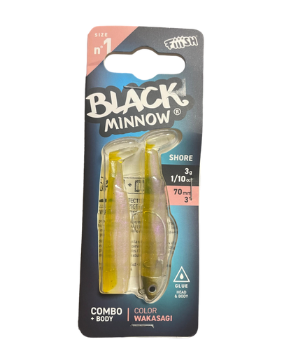 FIIISH BLACK MINNOW 90 & 70