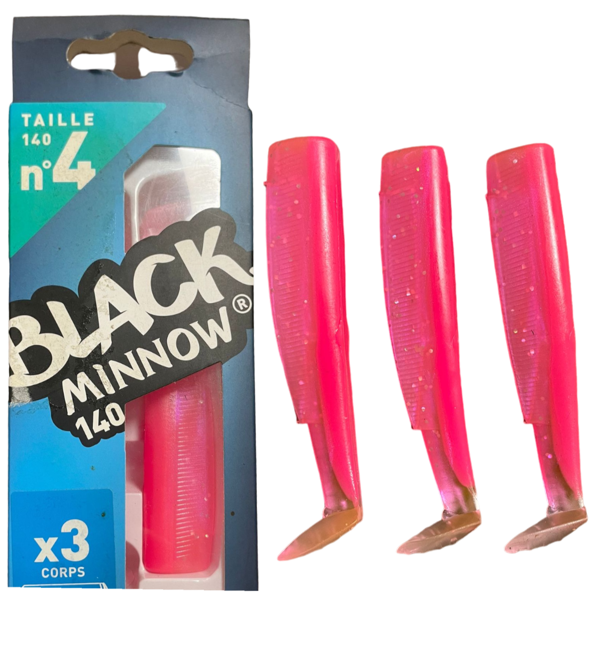 FIIISH BLACK MINNOW 90 & 70