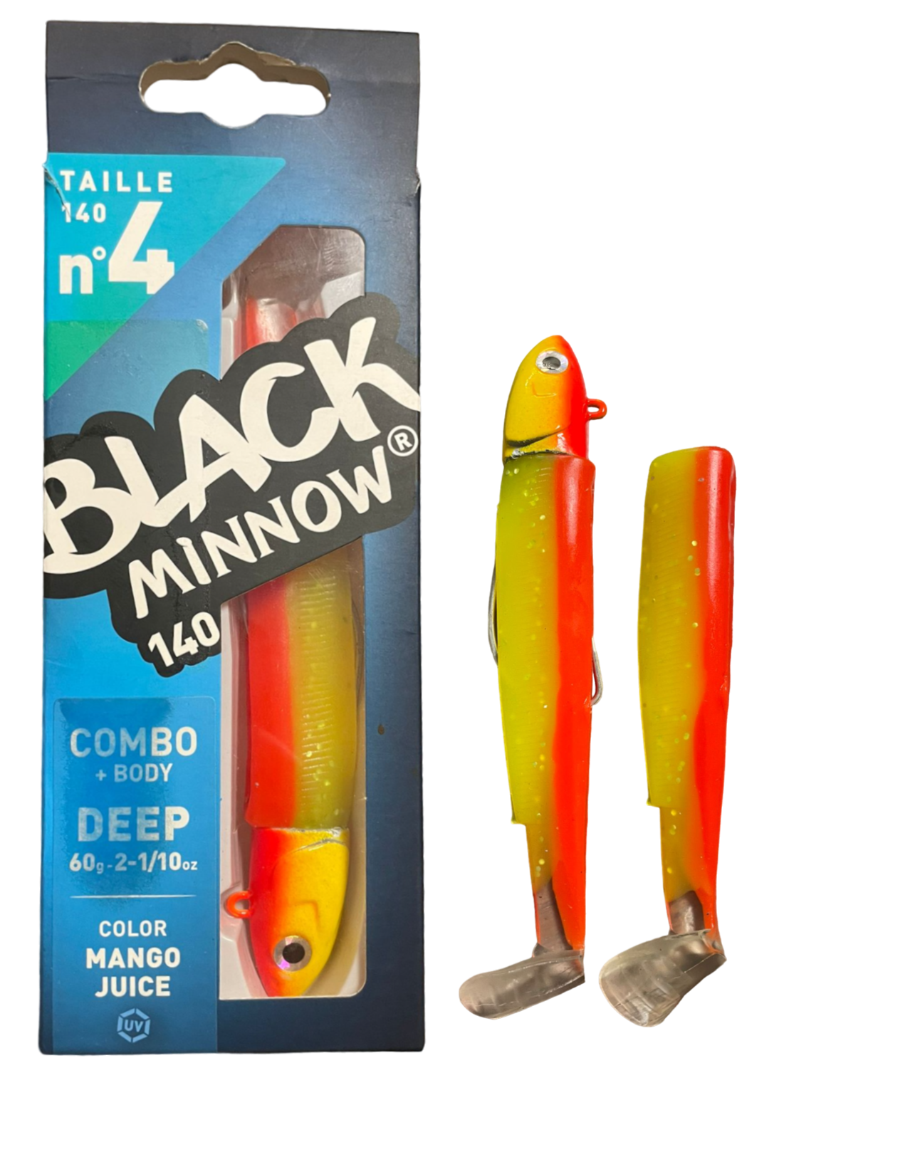 FIIISH BLACK MINNOW 90 & 70