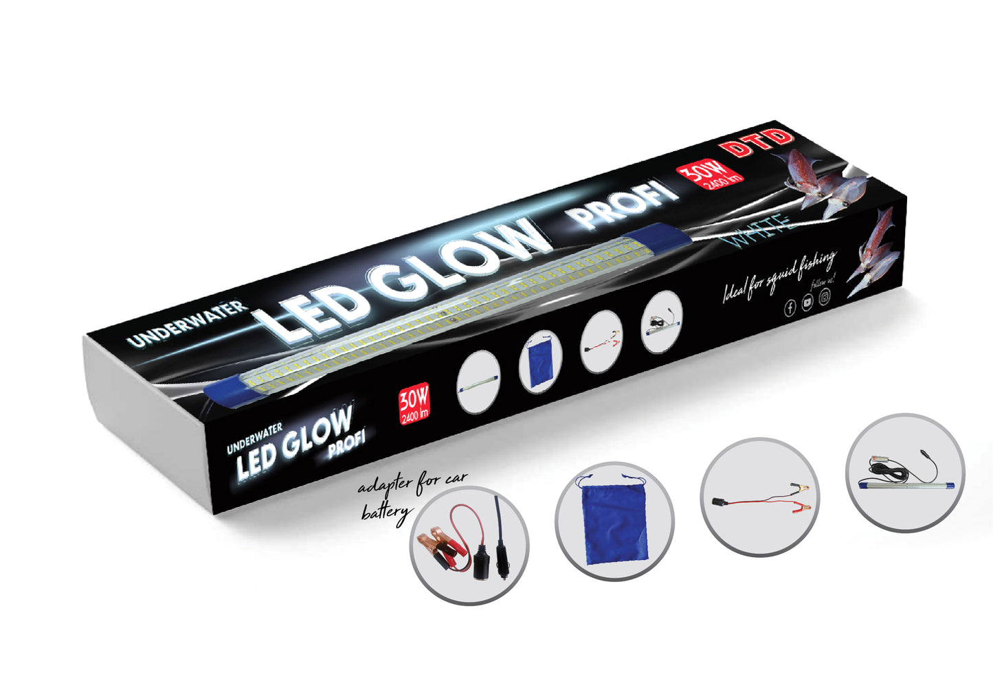 DTD LED GLOW PROFI bianco